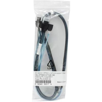 Кабель LSI CBL-SFF8643-SATASB-10M 1m Аналог LSI00411 (SA-F43S7PS-1M-N2) 
